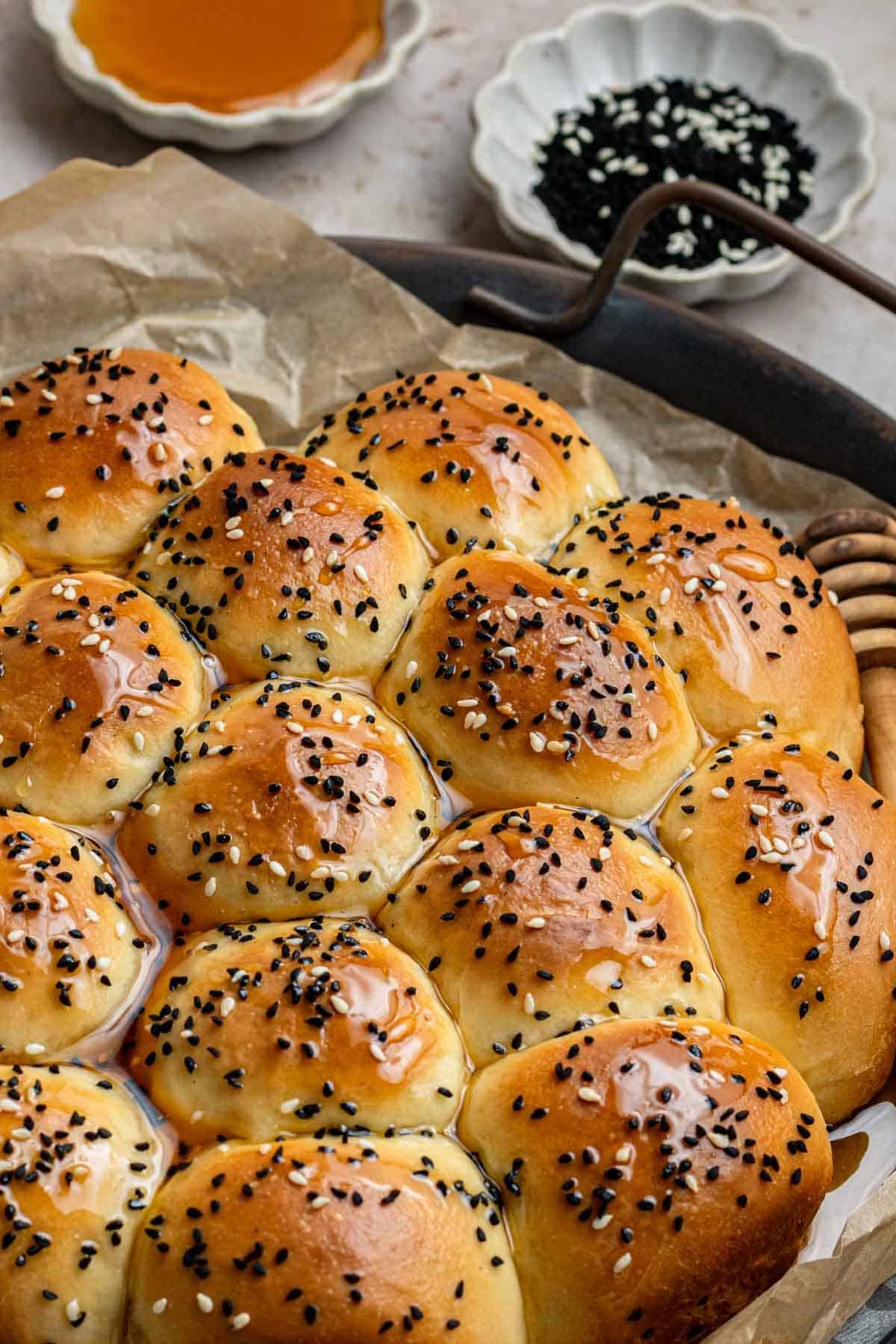 khaliat al nahl honeycomb bread drenched in honey