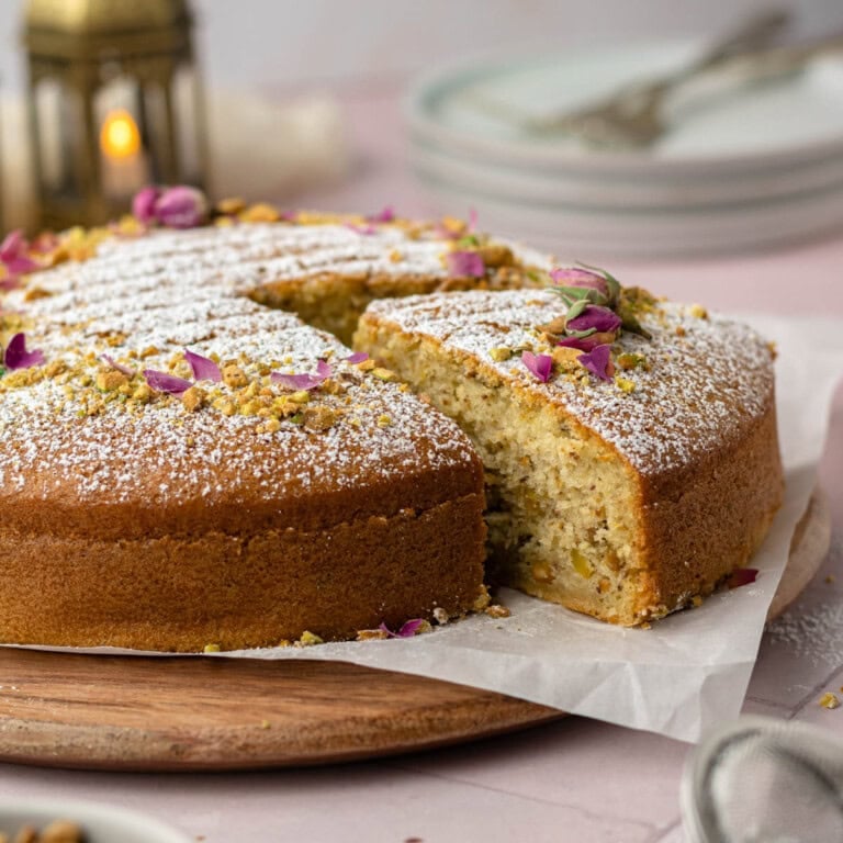 cardamom pistachio cake