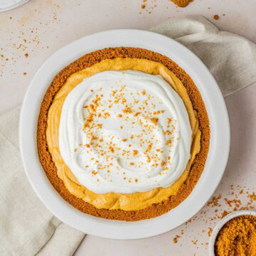 Biscoff Pumpkin Pie featured image