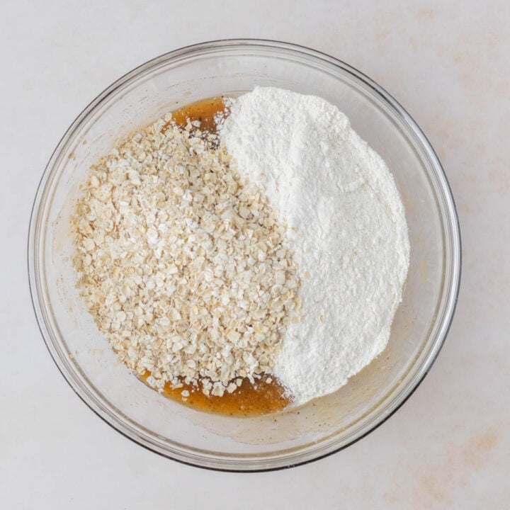 add the dry ingredients and mix