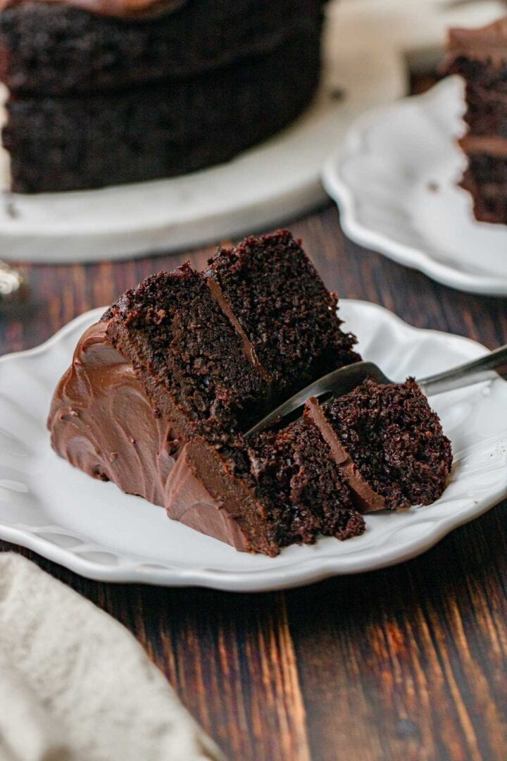 Chocolate Cake with Chocolate Ganache | Sift With Kima