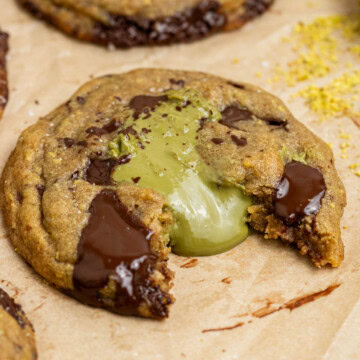 pistachio stuffed cookies