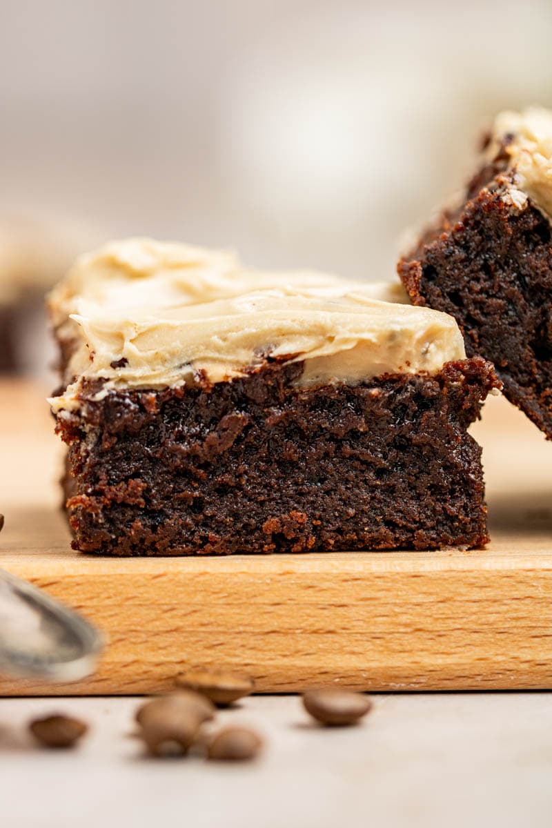 brownies with cream cheese frosting