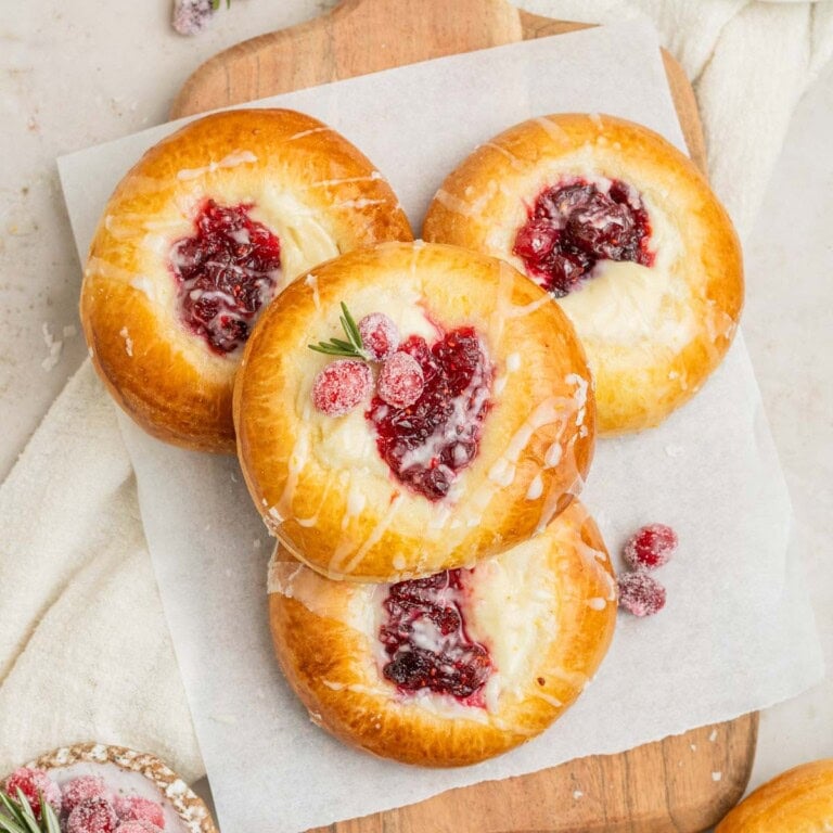 orange cranberry buns