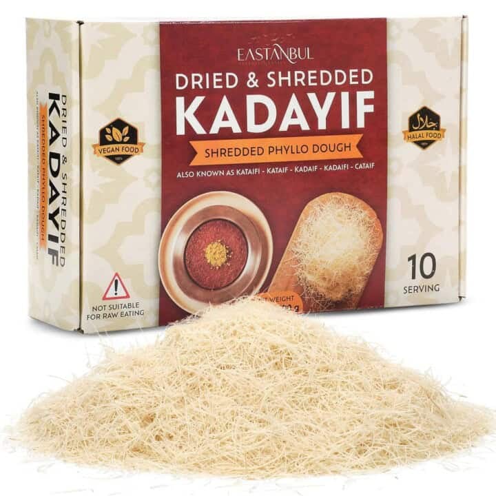 pre-cut shredded kataifi product