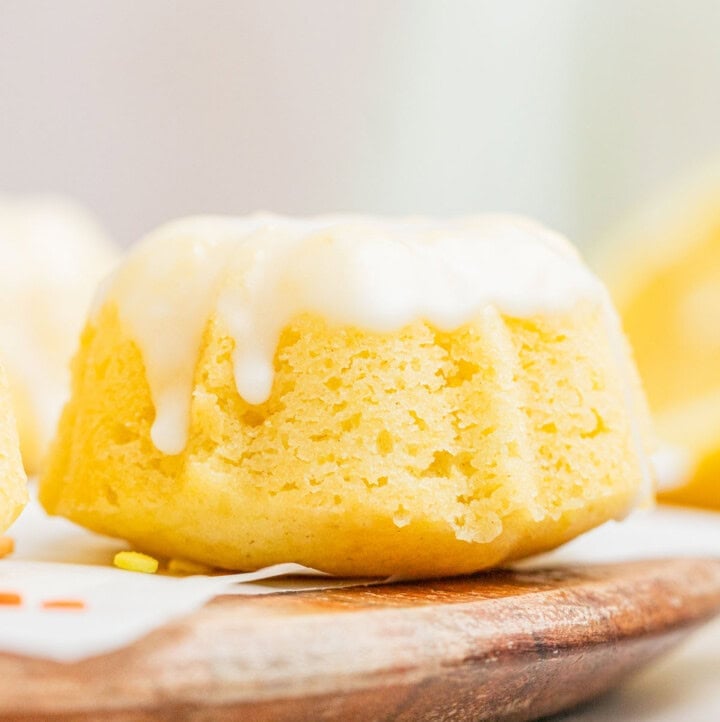 Mini Lemon Bundt Cakes | Sift With Kima