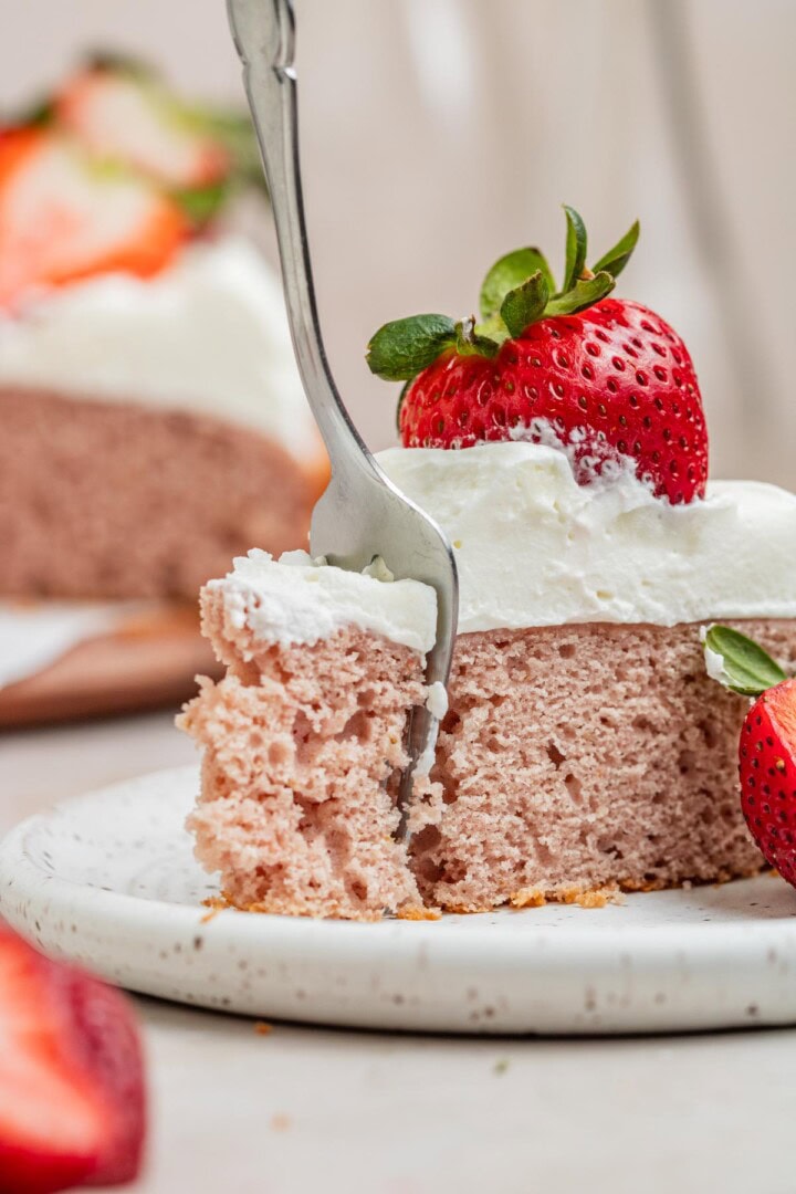 Strawberry Whipped Cream Cake | Sift With Kima