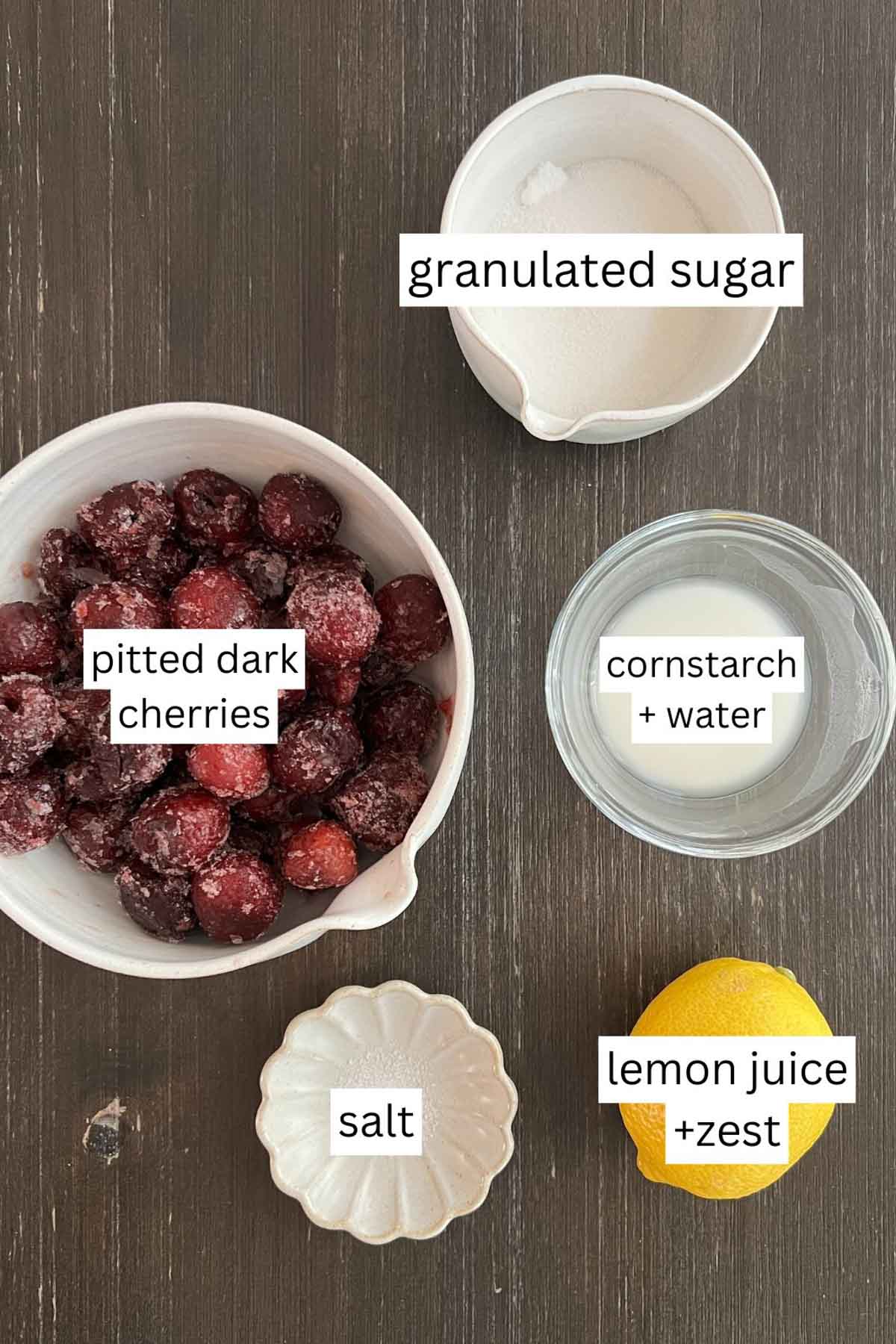 cherry compote ingredients